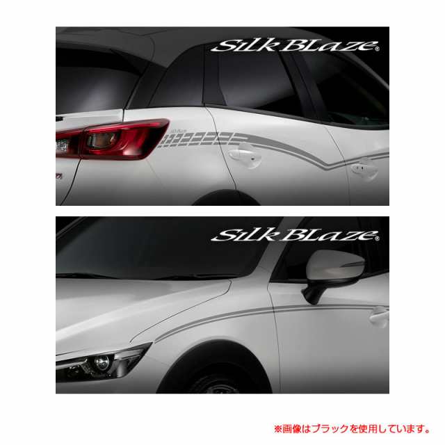 SilkBlaze デコライン ガンメタリック CX-3 DK5 H27.2〜 シルク