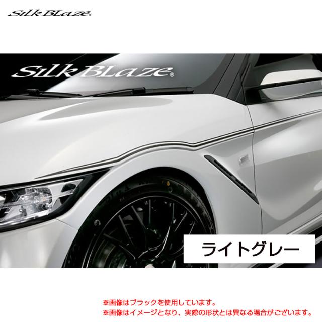 LynxWorks デコライン ライトグレー ホンダ S660 JW5 H27.04〜  シルクブレイズ DECO-S660-GR