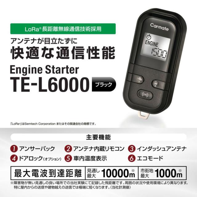 エンジンスターター セット RAV4/ラブフォー ガソリン ACA3#W系 H17.11〜H18.8 エンスタ カーメイト TE-L6000 + TE104 + TE202_1