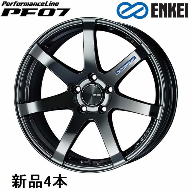 エンケイ パフォーマンスライン PF07 18インチ 18x8J +45 PCD100 5穴 SBK ホイール 4本 ENKEI の通販はau PAY  マーケット - ホットロードオートパーツ | au PAY マーケット－通販サイト