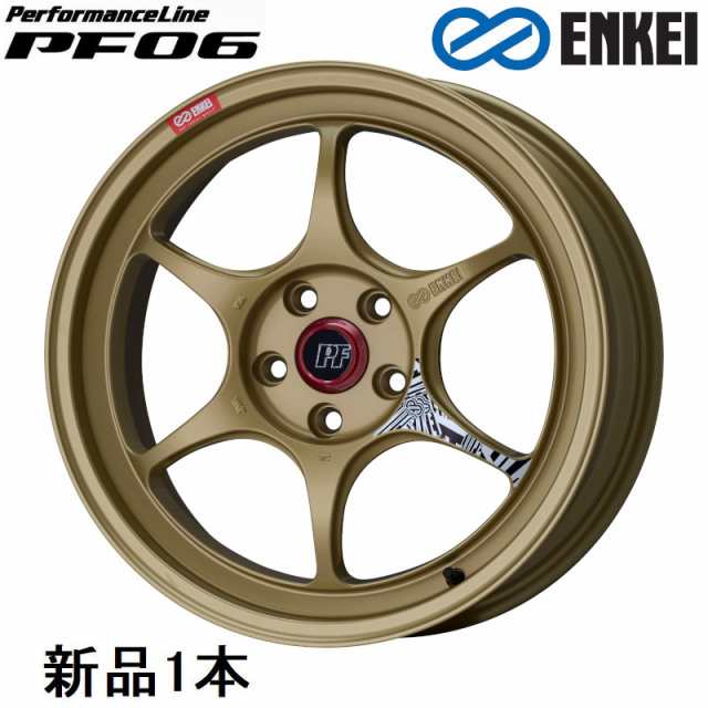 エンケイ パフォーマンスライン PF06 17インチ 17x9J +35 PCD100 5穴 Gold ホイール 1本 ENKEI の通販はau  PAY マーケット - ホットロードオートパーツ | au PAY マーケット－通販サイト