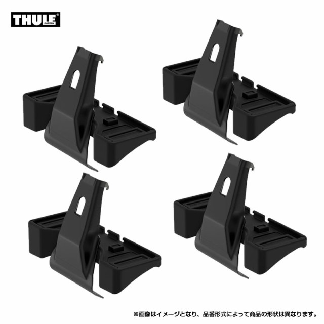 ルーフキャリア 車種別取付キット レガシィ アウトバック H21年5月〜 BR9/BRF/BRM ルーフレール無 THULE 7114の通販は