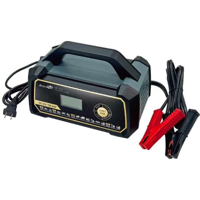ウルトラパルス充電器 MA25A DC12/24 バッテリー復活 自動車・農機・マイクロバス・建設機械等 防塵・防水仕様 大自工業 MP-330