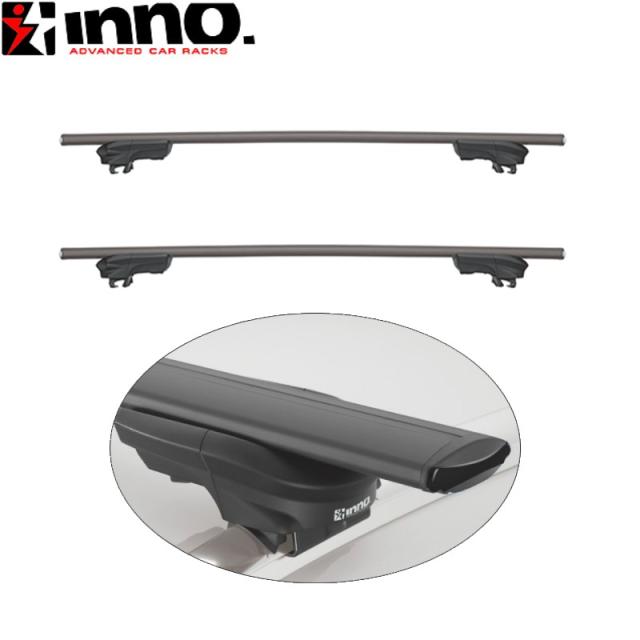 ベースキャリア車種別セット CX-80 KL系 R6.10〜 フラッシュレール付  INNO XS450BK + XB130BK + XB130BK + TR185