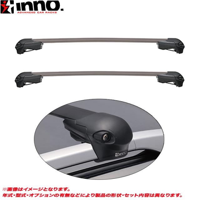 ベースキャリア車種別セット スペーシア MK54S/MK94S R6.9〜 ルーフレール付 INNO XS100 + XB115BK + XB115BK