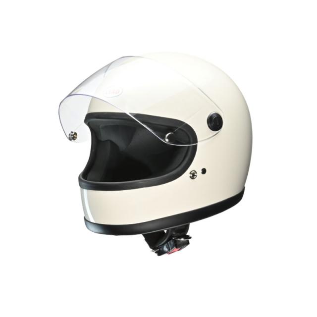 リバイバルフルフェイスヘルメット ホワイト フリーサイズ 57〜60cm