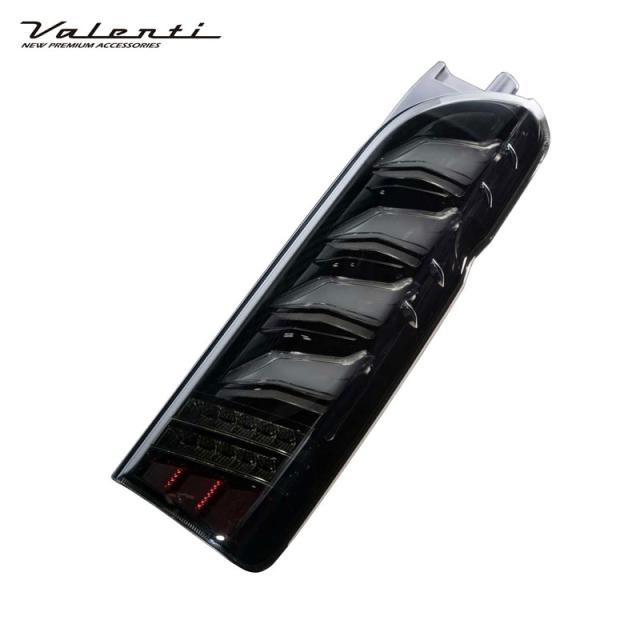 LED テールランプ ウルトラガンマ ハイエース/レジアスエース KDH2##等 ライトスモーク/ブラッククローム ヴァレンティ TT200HUG-SB-1