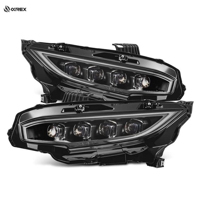 NOVAシリーズ LED スポライトヘッド ホンダ シビック FK7?/?TYPE-R FK8 H29.7〜R3.7 ライトブラック ALPHAREX AHL-HC16-AR-N-LB 121,000円