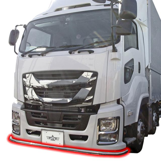 ○トラック用 安全窓 ガーニッシュ 鏡面ステンレス Gプロフィア