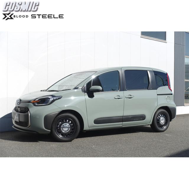ホイール 4本 15インチ 6J 5H 100 +42 ブラック トヨタ専用 シエンタ