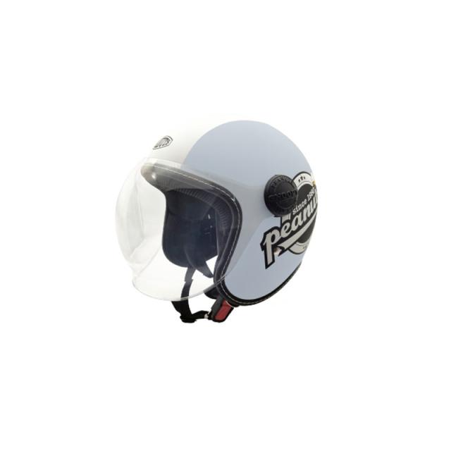 SNOOPY ジェットシールドヘルメット ブルー シールド付 57〜58cm SM