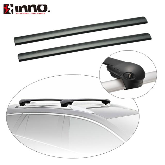 ベースキャリアセット フォレスター SL系 R7.5〜 ルーフレール付(ラダー)  INNO XS100 + XB100BK + XB93BK