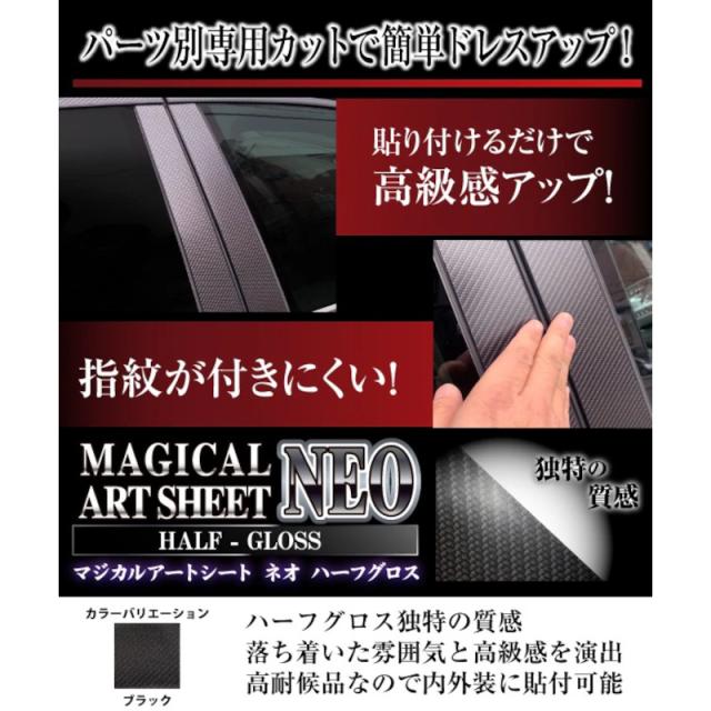 アートシートNEOハーフグロス サイドパネルライン 三菱 アウトランダーPHEV GN0W P  ハセプロ MSNHG-SIPM5_5