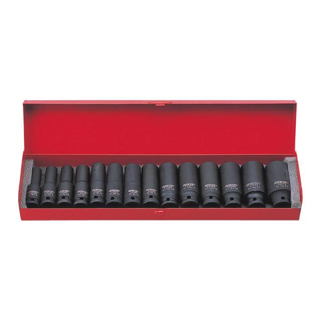 SIGNET(シグネット) 3/8DR 3/8"SQ 14PC ミリ ディープインパクトソケットセット  22296