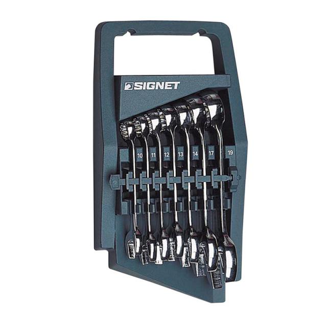SIGNET(シグネット) 7PC スタビーコンビネーションレンチセット (mm)  30377