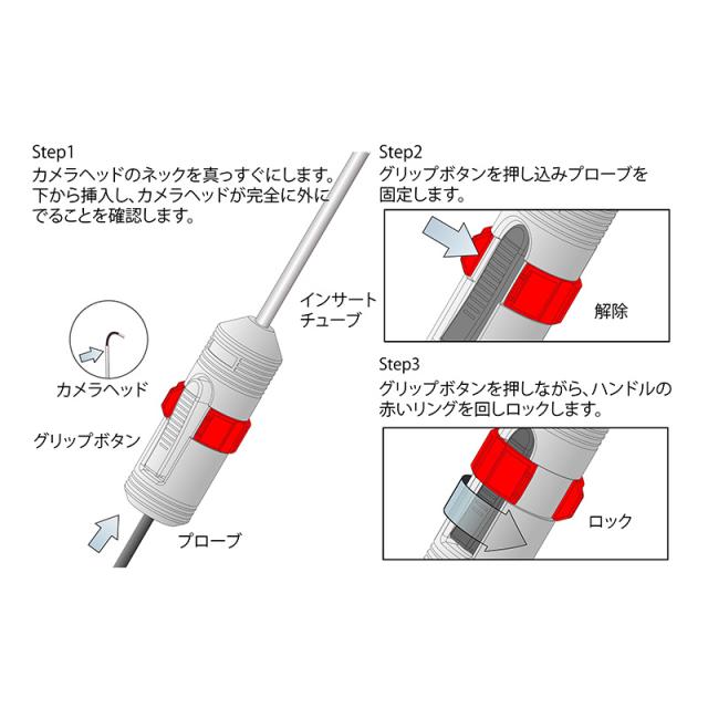 SIGNET(シグネット) WIFIカメラストレートガイド#76005用 76006