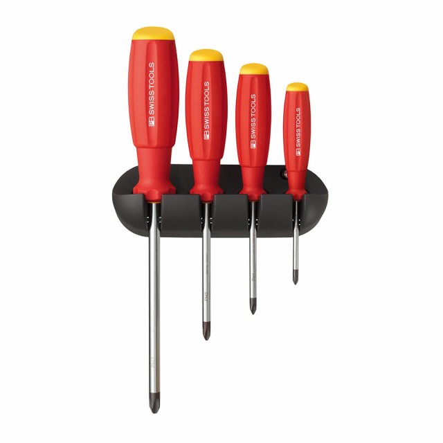 PB SWISS TOOLS(ピービースイスツールズ) スイスグリップドライバーセット (ホルダー付) 8242の通販は