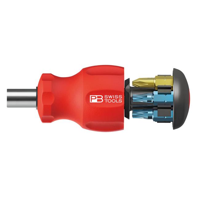 PB SWISS TOOLS(ピービースイスツールズ) スタビー差替式ドライバーセット  8453
