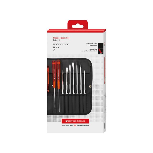 PB SWISS TOOLS(ピービースイスツールズ) 差替式ドライバーセット (外箱付)  215CBBの通販は 13,127円
