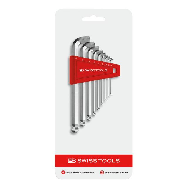 PB SWISS TOOLS(ピービースイスツールズ) ショートヘッド六角棒レンチ