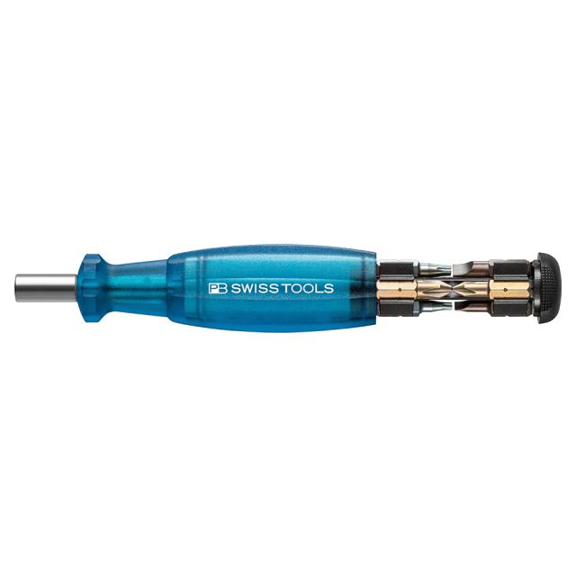 PB SWISS TOOLS(ピービースイスツールズ) ビット収納ドライバー インサイダー (ブルー)  6464BLUE