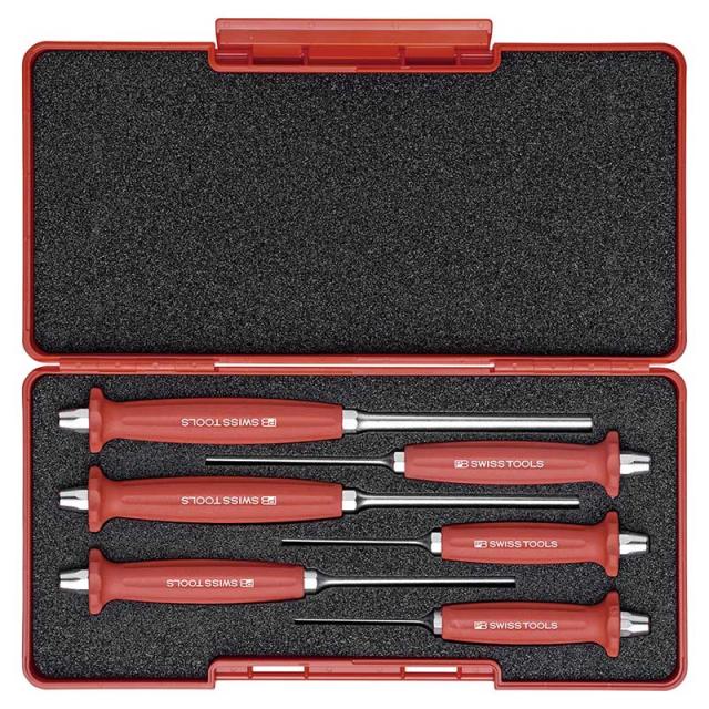 PB SWISS TOOLS(ピービースイスツールズ) ハンドル付平行ピンポンチ BOXセット  758SETの通販は 14,393円