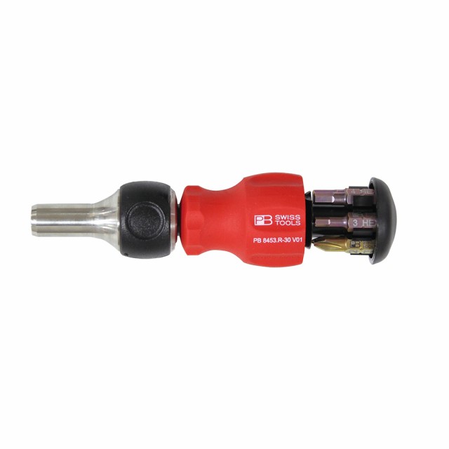 PB SWISS TOOLS(ピービースイスツールズ) スタービー差替式ラチェットドライバーセット 8453R-30V01