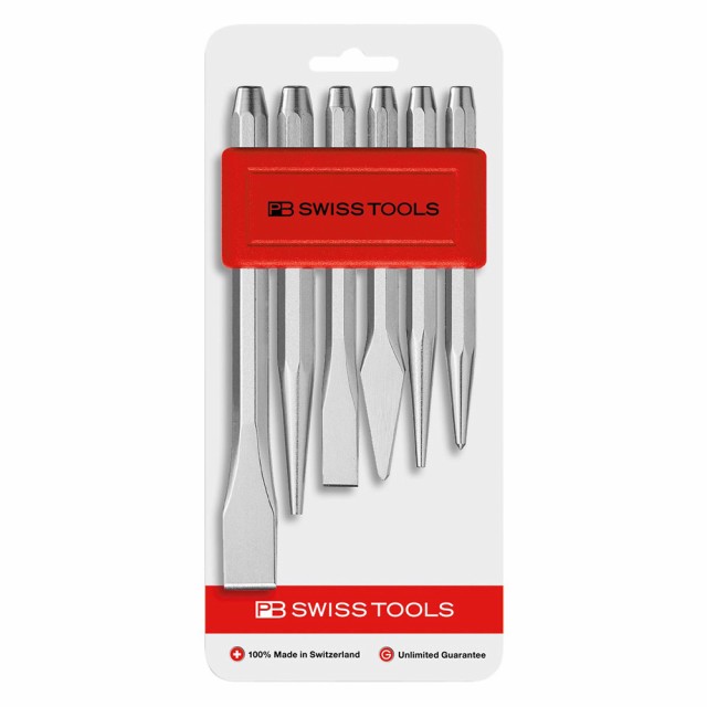 PB SWISS TOOLS(ピービースイスツールズ) ポンチタガネセット (ホルダー付) (パック入り) 850BCN