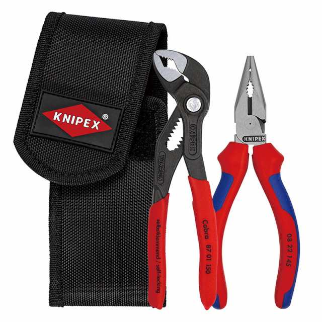 KNIPEX(クニペックス) ペンチセット (2本組・ポーチ付)  002072V06の通販は