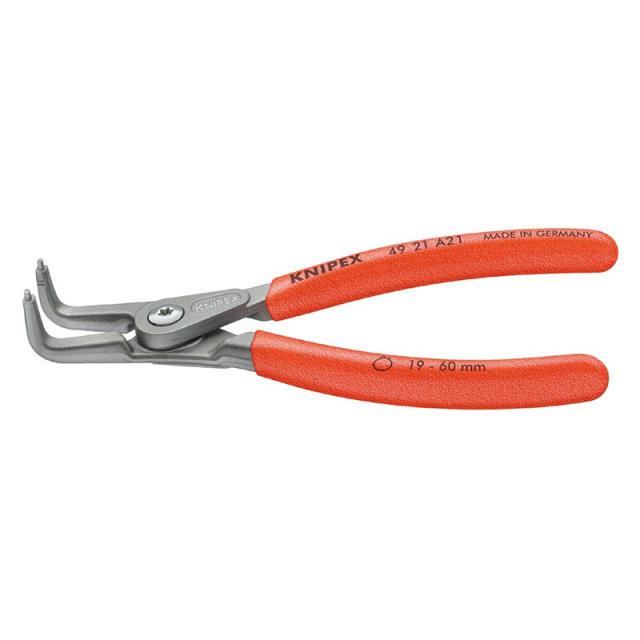 KNIPEX(クニペックス) 軸用精密スナップリングプライヤー 90° (台紙付き) 4921-A41