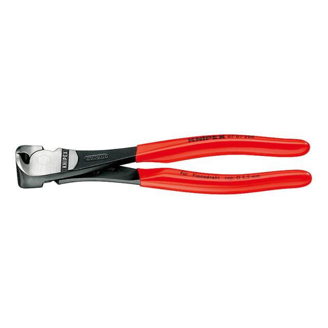 KNIPEX(クニペックス) ハイレバーエンドニッパー (台紙付き) 6701-200