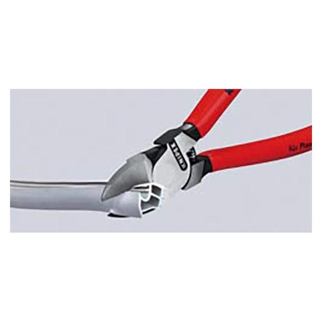 KNIPEX(クニペックス) プラスチック用ニッパー 45゜ (台紙付き)  7211-160_1