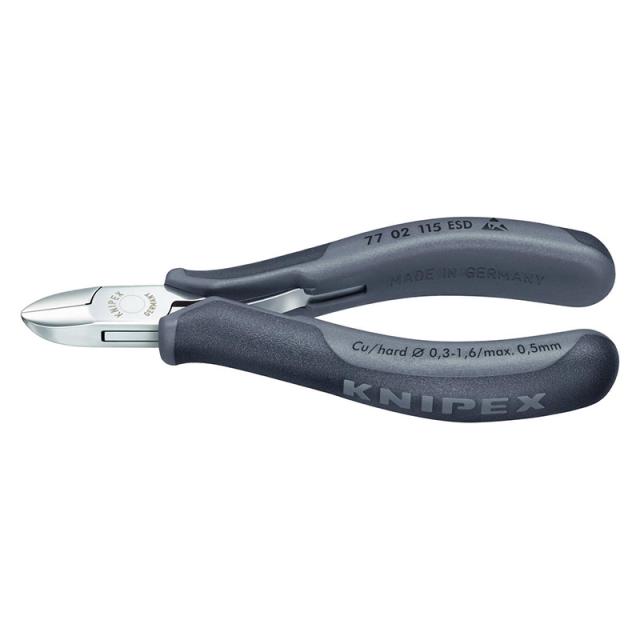 KNIPEX(クニペックス) エレクトロニクスニッパー 7702-115ESD