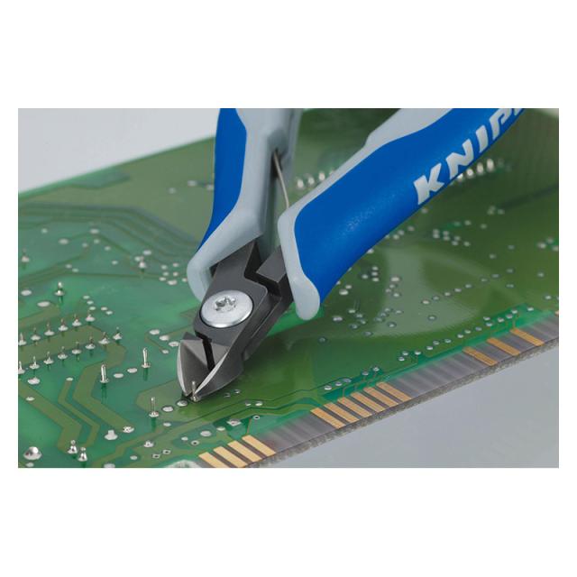 KNIPEX(クニペックス) ワイヤークランプ付エレクトロニクスニッパー