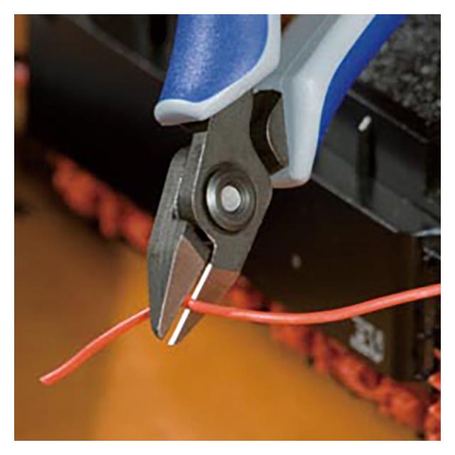 KNIPEX(クニペックス) ワイヤークランプ付エレクトロニクスニッパー