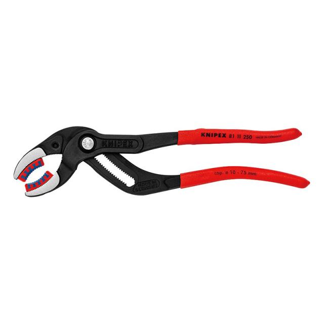 KNIPEX(クニペックス) パイププライヤー (プラスチックアゴ付) (台紙付き)  8111-250
