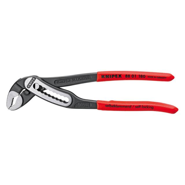 KNIPEX(クニペックス) アリゲーター ウォーターポンププライヤー (台紙付き) 8801-180