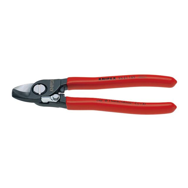 KNIPEX(クニペックス) ばね付ケーブルカッター (台紙付き)  9521-165