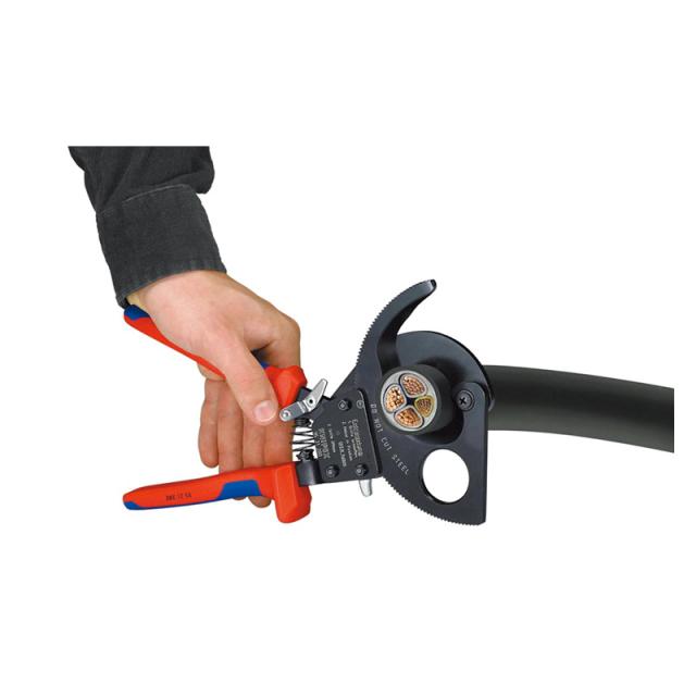 KNIPEX(クニペックス) ケーブルカッター (ラチェット式) 9531-250