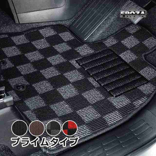 フロアマット ムーヴキャンバス LA860S (2023/07〜) 4WD・電動パーキングブレーキ有り (プライム/全4色) 未来科学/TOHPO D-001050の通販は