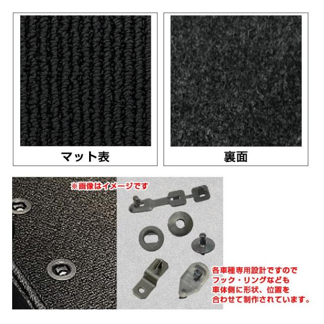 フロアマット エスクァイア ZRR80・ZRR85 (2017/07〜2022/01) 8人乗車・グレードGiのみ (プライム/全4色) 未来科学/TOHPO T-800042の通販は