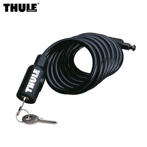 THULE/スーリー:538 ケーブルロック 自転車 サイクルキャリア トウバーキャリア 盗難防止 ワイヤーケーブル 鋼製 長さ:180cmの通販は