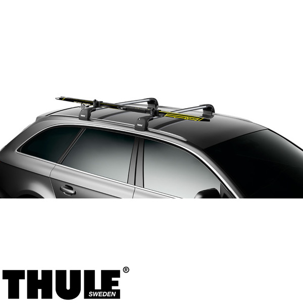///THULE スキー スノーボードアタッチメント ケプニカイザー 728 未使用/// THULE スキーキャリア 2個セット 鍵付き スキー\u0026スノーボード用
