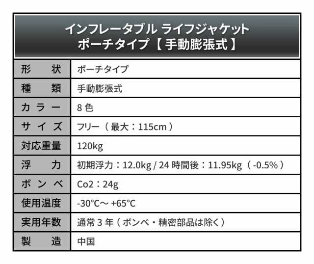 ライフジャケット 安心1年保証 国交省（桜マーク） 基準超え 釣り 腰巻 大人 子供 男性 女性 キッズ フィッシング 手動膨張式 ウエスト  の通販はau PAY マーケット - 総合卸問屋FORTUNE au PAY マーケット店 | au PAY マーケット－通販サイト