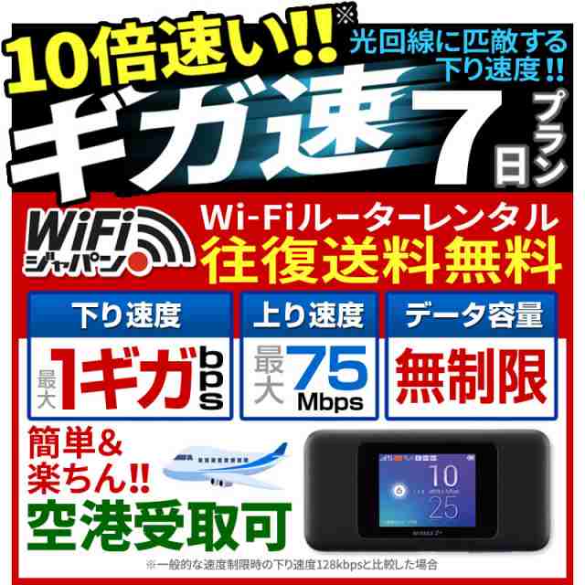 クーポンで最大 Off 往復送料無料 Wifi レンタル データ 無制限 7日 ギガ速プラン ポケットwifi W06 国内専用 Wi Fi ルーター レンの通販はau Pay マーケット クーポンで最大 Off 総合卸問屋fortune