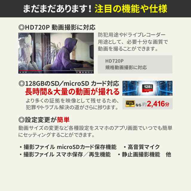 mc-k028][キーレス型] レンズが見えないミラーコート仕様 簡単