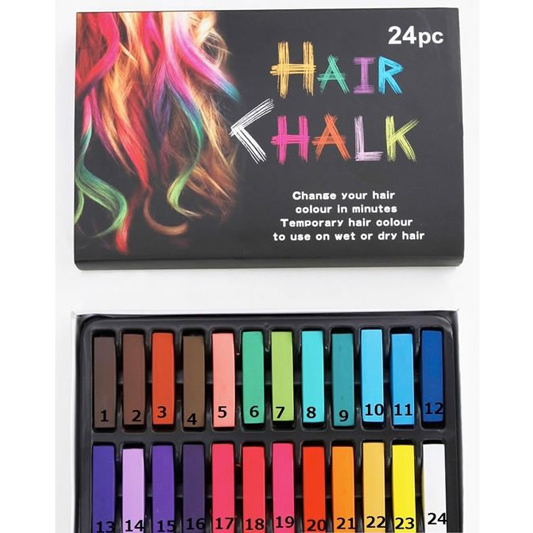 クラッセ ヘアチョーク 24色セット ヘアメイク ヘアセット カラーリング 化粧 コスプレ フェス イベント ハロウィン 仮装の通販はau Pay マーケット Hotmart
