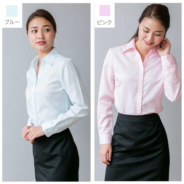 レディースシャツ ブラウス 事務服 制服 ワイシャツ レディース