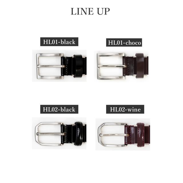 ベルト メンズ 本革 馬革 銀面 牛革 コードバン タイプ 約27mm〜29mm ビジネス ビジカジ カジュアル oth-ux-be-1794 学生 ブラック ホースレザー レザー メンズ 父の日 プレゼント_1