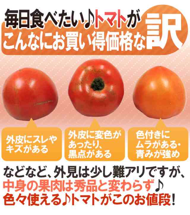 訳あり ”桃太郎トマトor王様トマト ほか” 約4kg 大きさおまかせ 産地厳選【予約 5月中旬以降】 送料無料の通販はau PAY マーケット -  くらし快援隊